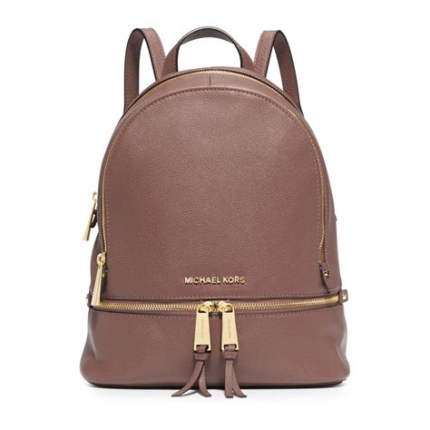 real mk leather backpack